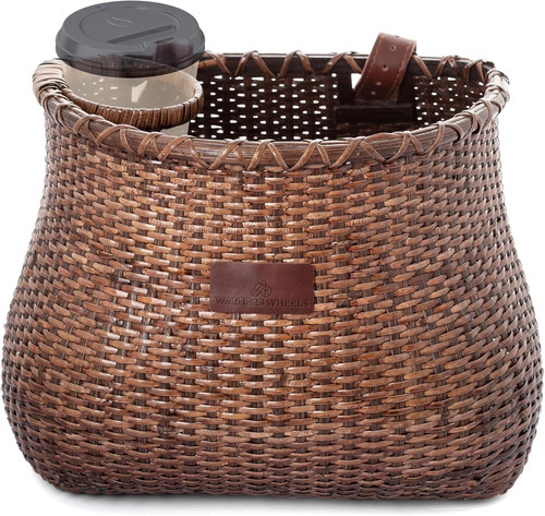 Handmade bike basket with - basket,